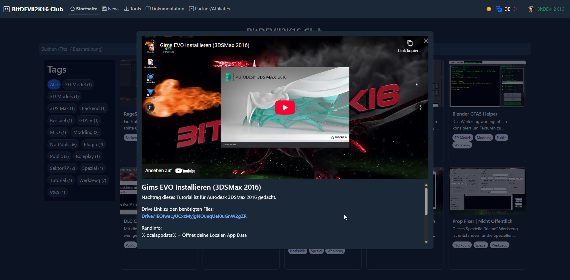 BitDEVil2K16 Club - Software Portal