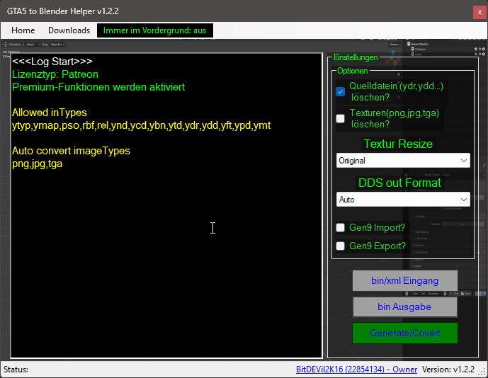 Blender GTA-V Helper Tool