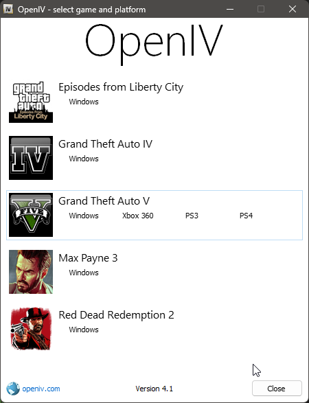 OpenIV